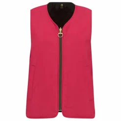 Online Barbour Veste Sans Manches Réversible My | Vert foncé