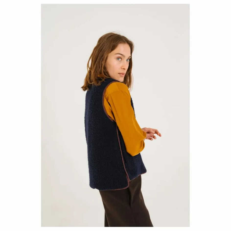 Femme Sacrécoeur Vestes, Blousons*Veste Sans Manches Salyna Laine Vierge |