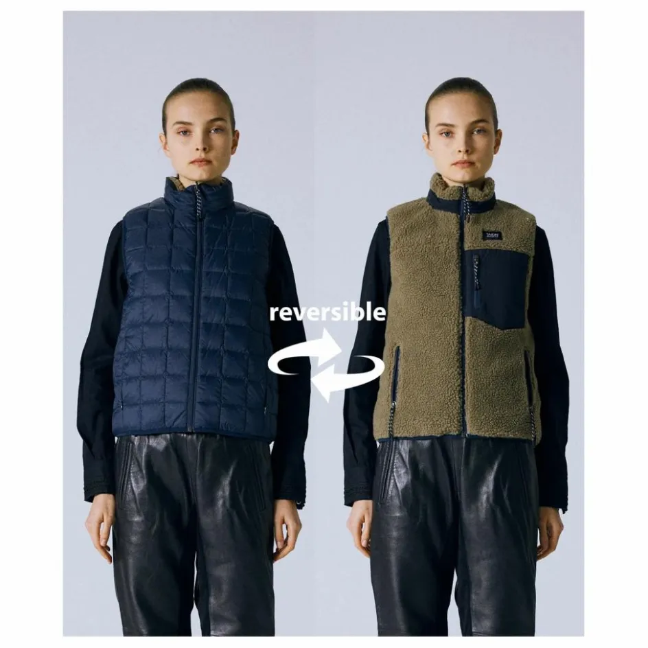 Hot Veste Sans Manches Unisexe Reversible Boa Down | Homme Doudounes, Parkas, Vestes