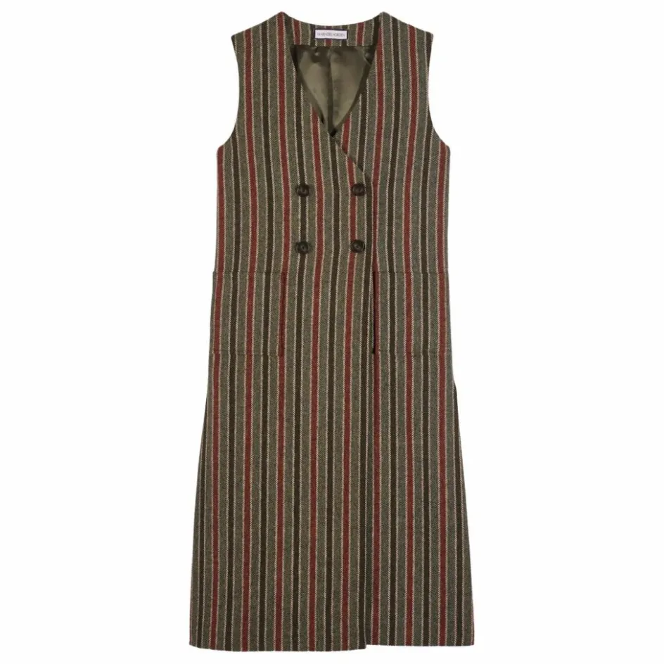 Sale Veste Sans Manches Venice Rayée Laine | Femme Vestes, Blousons
