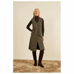 Sale Veste Sans Manches Venice Rayée Laine | Femme Vestes, Blousons