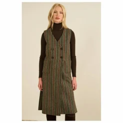 Sale Veste Sans Manches Venice Rayée Laine | Femme Vestes, Blousons