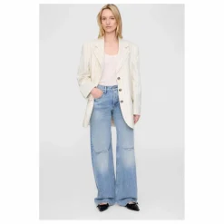 Outlet Anine Bing Veste Sara Rayée | Crème