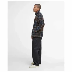 New Barbour Veste Tartan Zippée | Bleu nuit