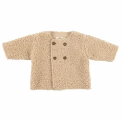 Discount Babe & Tess Veste Teddy | Beige