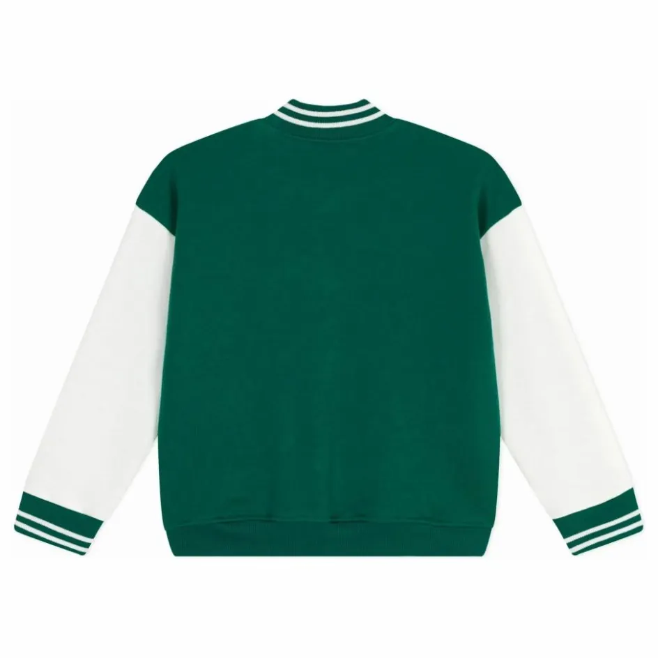 Petit Bateau Veste Teddy | Vert sapin