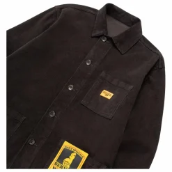 Best Service Works Veste Velours Coverall Coton Bio | Noir