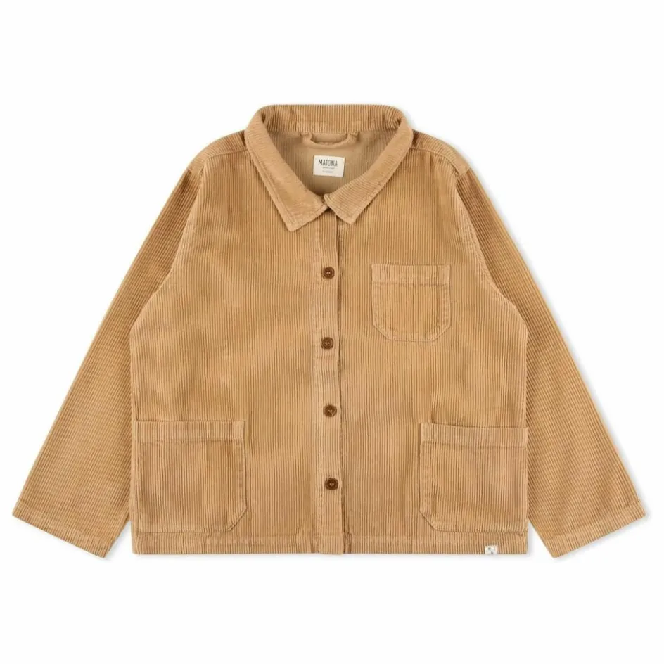 Enfant Matona Manteaux, Blousons|Manteaux, Blousons*Veste Velours Côtelé Coton Bio |