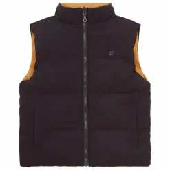 Best Hundred Pieces Veste Zippée sans manches réversible | Noir