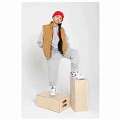 Best Hundred Pieces Veste Zippée sans manches réversible | Noir