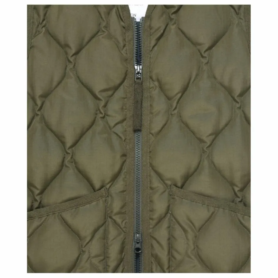 Taion Veste Zippée Sans Manches Matelassée Military ||Enfant Manteaux, Blousons