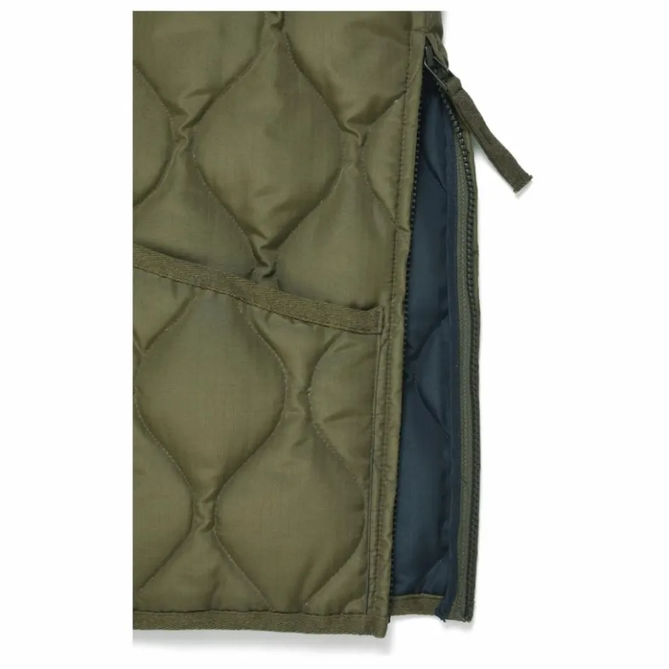 Taion Veste Zippée Sans Manches Matelassée Military ||Enfant Manteaux, Blousons