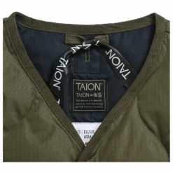 Taion Veste Zippée Sans Manches Matelassée Military ||Enfant Manteaux, Blousons