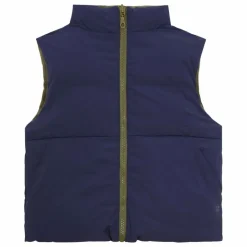 Hundred Pieces Veste Zippée sans manches réversible | Vert kaki