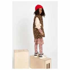 Hundred Pieces Veste Zippée sans manches Sherpa AOP animal ||Enfant Manteaux, Blousons|Manteaux, Blousons