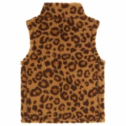 Hundred Pieces Veste Zippée sans manches Sherpa AOP animal ||Enfant Manteaux, Blousons|Manteaux, Blousons