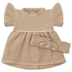 New Vestiaire poupée - Robe Daisy et headband gaze de coton | Poupées
