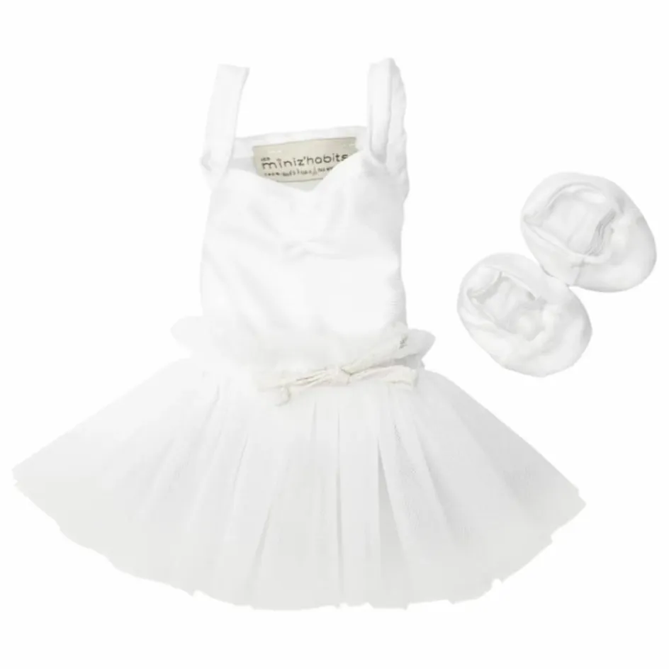 Best Minikane Vestiaire poupée ballerine - Ensemble tutu | Blanc