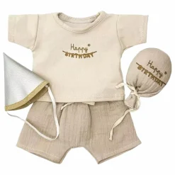 Clearance Minikane Vestiaire poupon - Déguisement Happy Birthday Multicolore