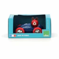 Vilac Voiture de Lucien le chien | Bleu foncé