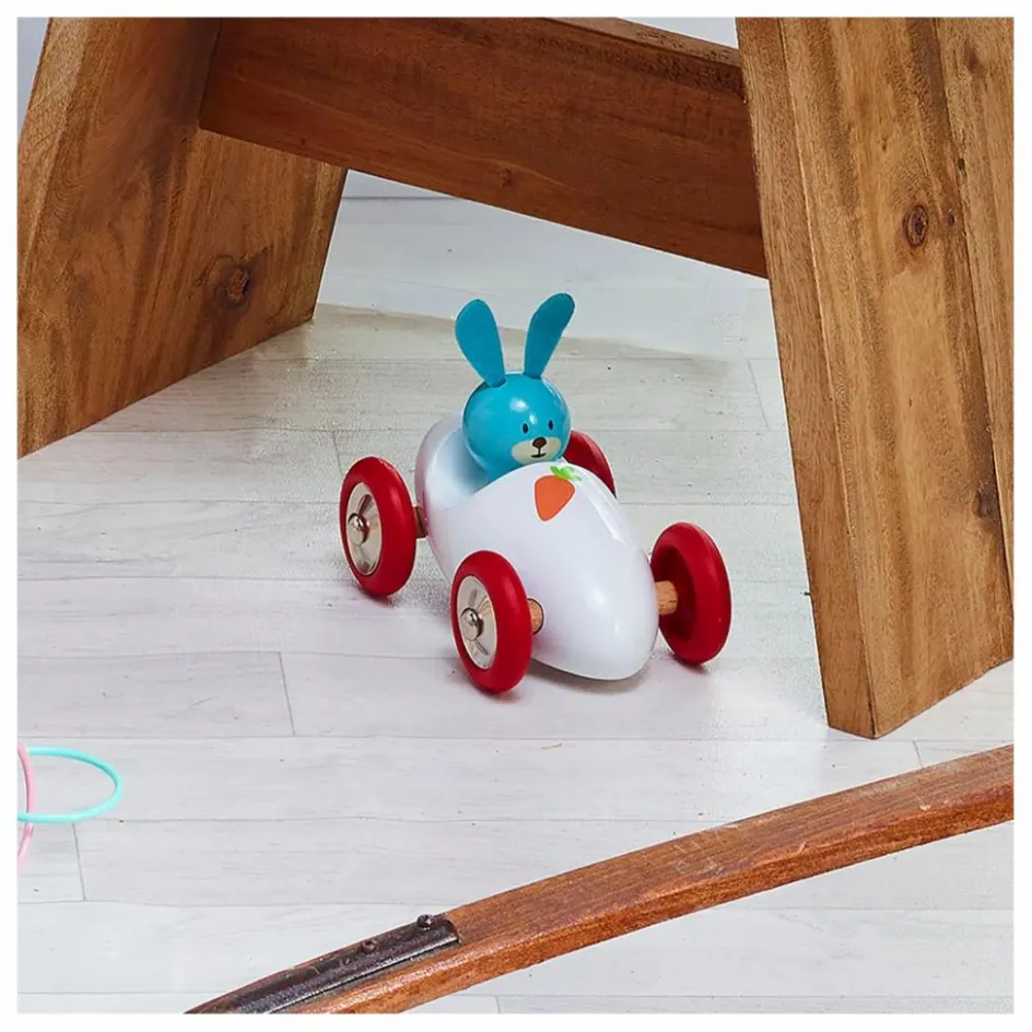 Vilac Voiture de Raoul le lapin || Garages, Circuits