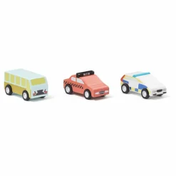 Discount Kid's Concept Voitures à friction - Set de 3 Multicolore