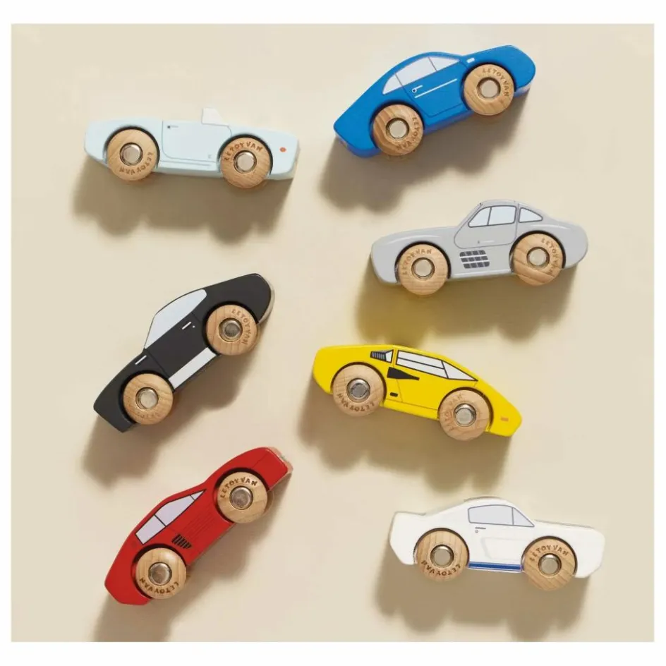 Le Toy Van Voitures de sports - Set de 7| Garages, Circuits