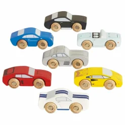 Le Toy Van Voitures de sports - Set de 7| Garages, Circuits