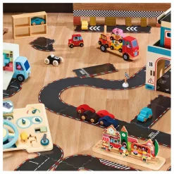 Vilac Voitures Super Cars - Set de 4| Garages, Circuits