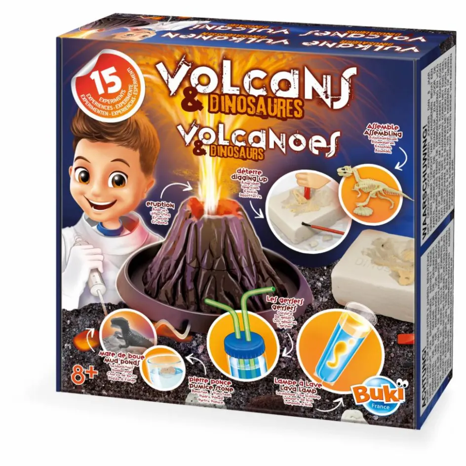 Best Volcans & Dinosaures - 15 expériences Jeux Éducatifs