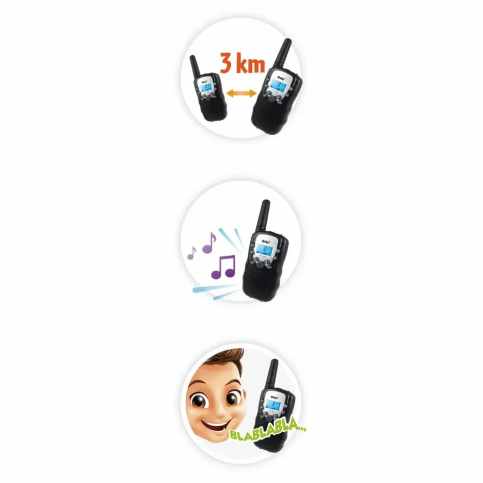 Clearance Buki Walkie Talkie Multicolore
